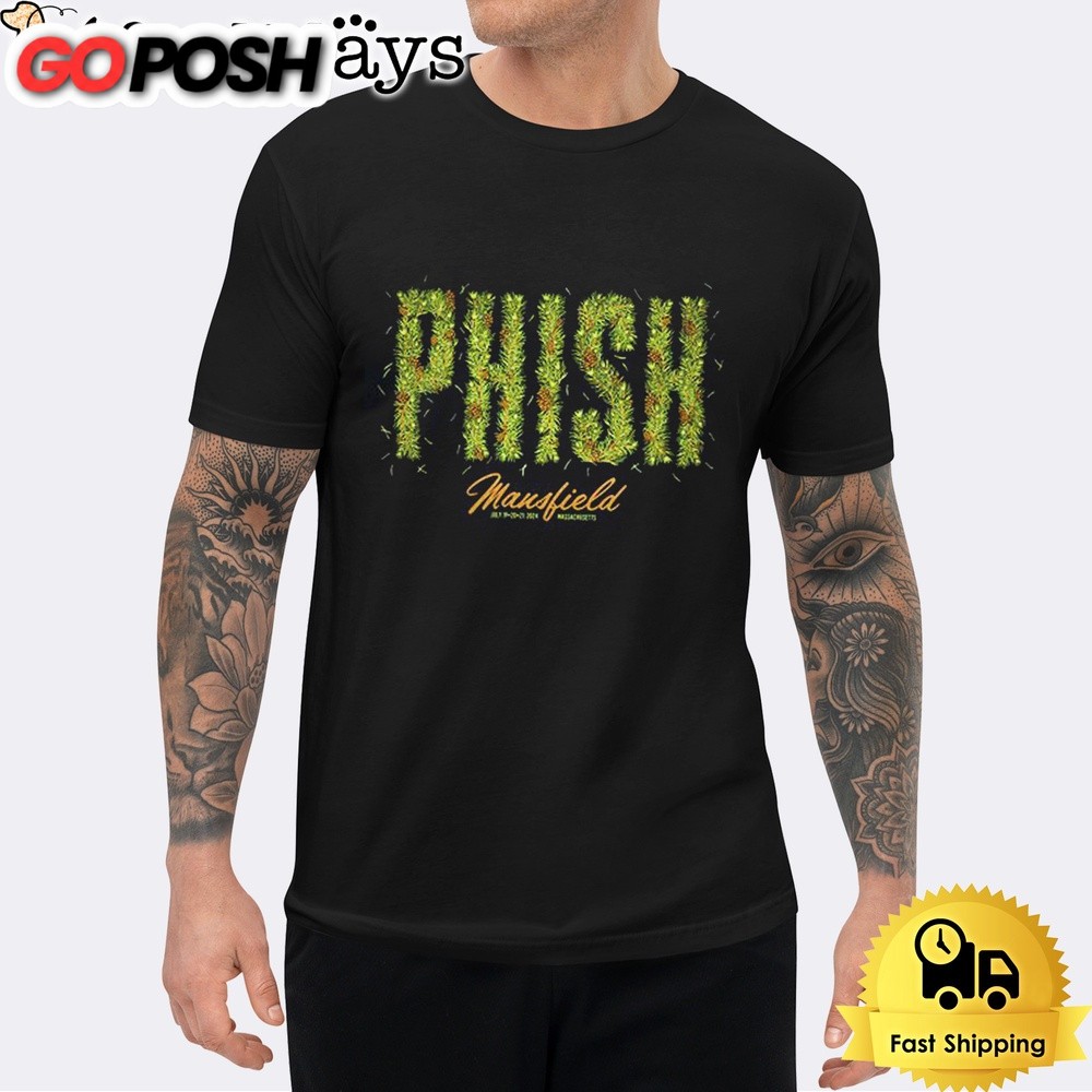 Phish July 19-21 2024 Mansfield MA Unisex T-Shirt