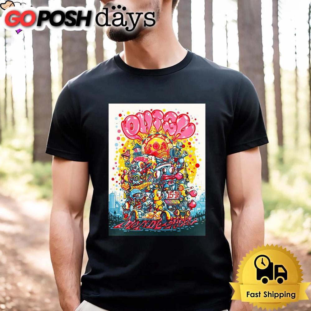 Phish Tour At The Woodlands In Dover DE On August 15-18 2024 Unisex T-Shirt