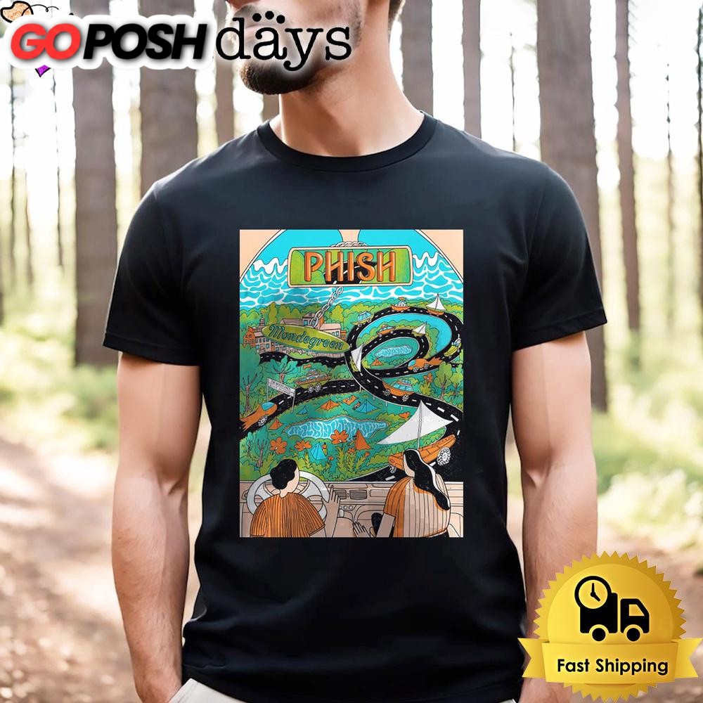 Phish Tour In Dover DE On August 15-18 2024 Unisex T-Shirt