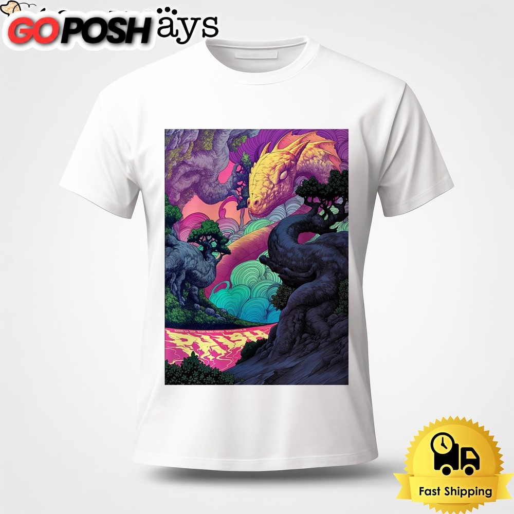 Phish Tour On Aug 2-4 2024 Ruoff Music Center In Noblesville IN Unisex T-Shirt