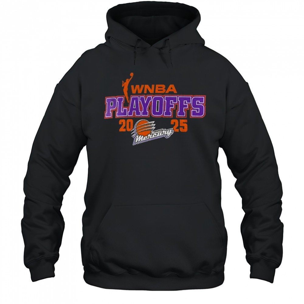 Phoenix Mercury Basketball WNBA Playoffs 2025 logo shirt