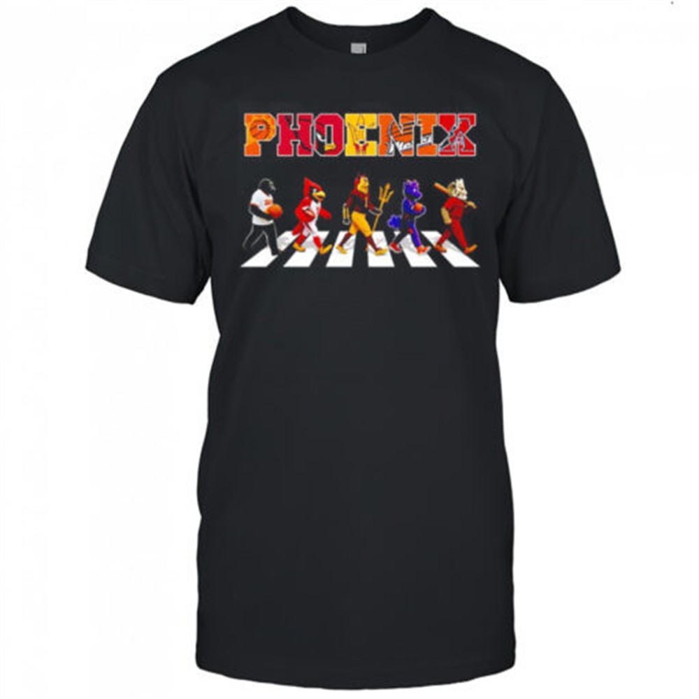 phoenix-sports-mascot-abbey-road-cross-road-shirt-fm5tpay7 Phoenix sports mascot Abbey Road cross road shirt