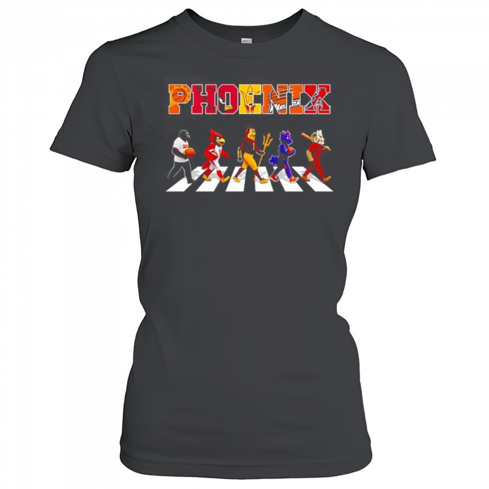 phoenix-sports-mascot-abbey-road-cross-road-shirt-fm5tpay7 Phoenix sports mascot Abbey Road cross road shirt