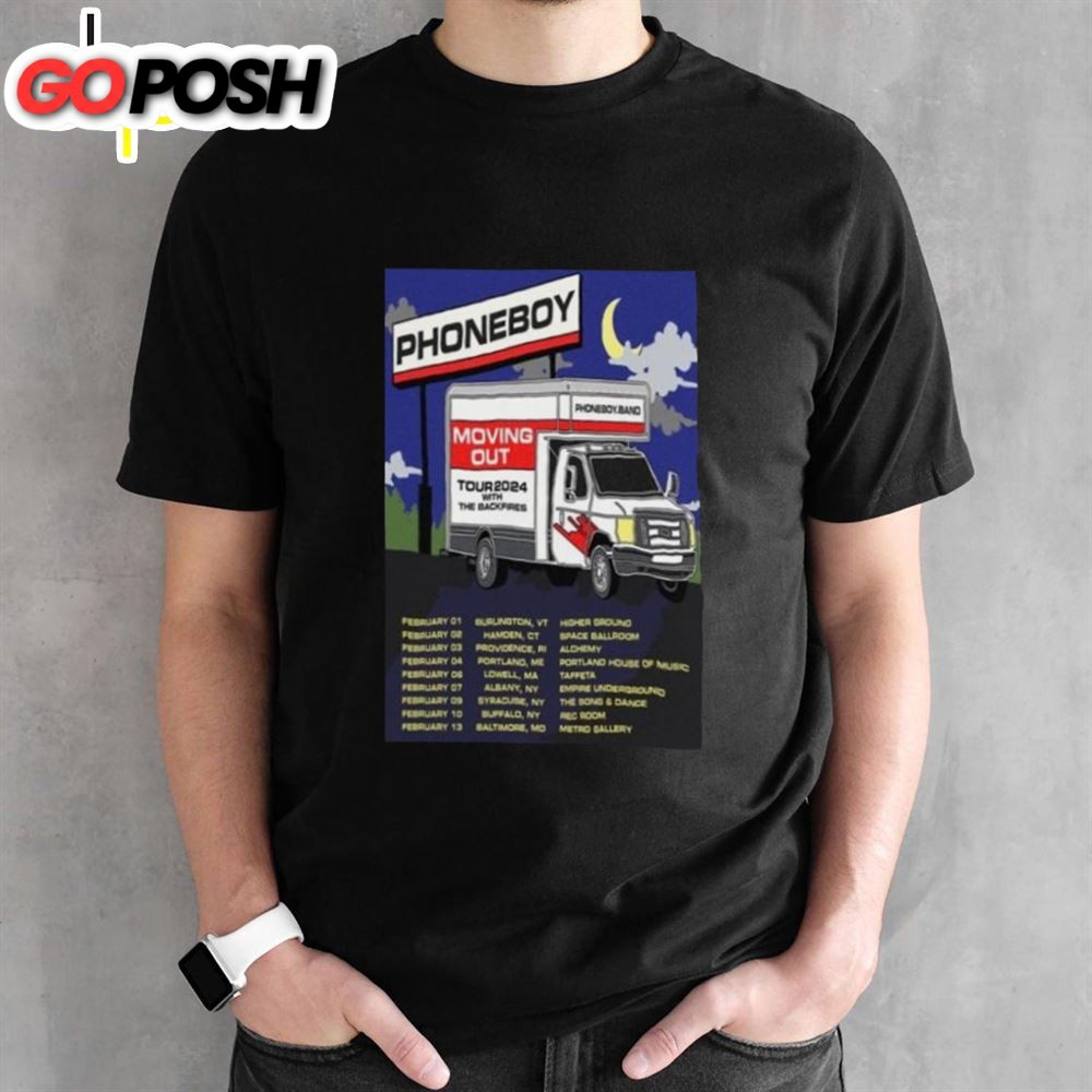 Phoneboy February Tour 2024 Shirt