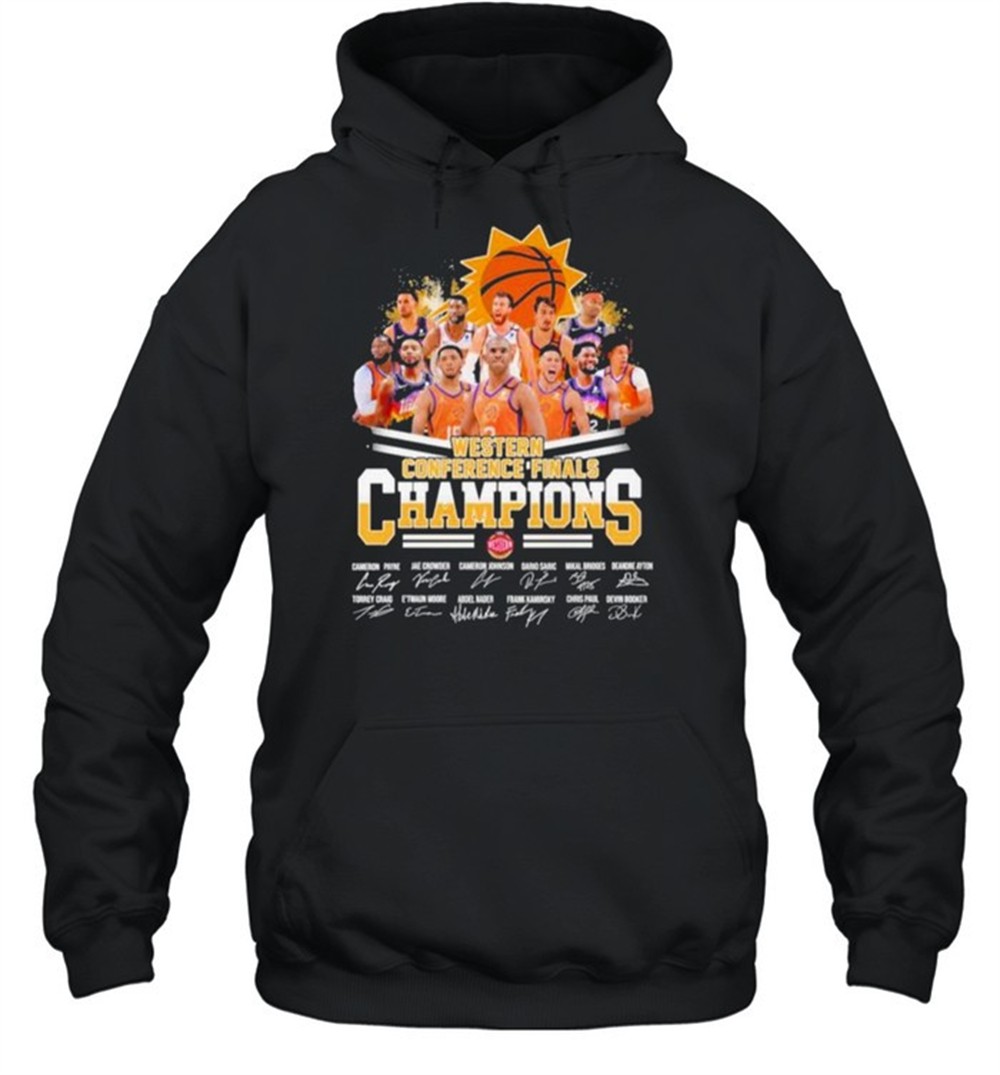 Phones Suns Western Conference Finals champions signatures shirt