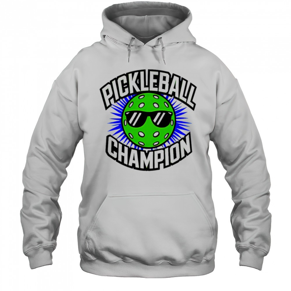 Pickleball Champion wear glasses shirt
