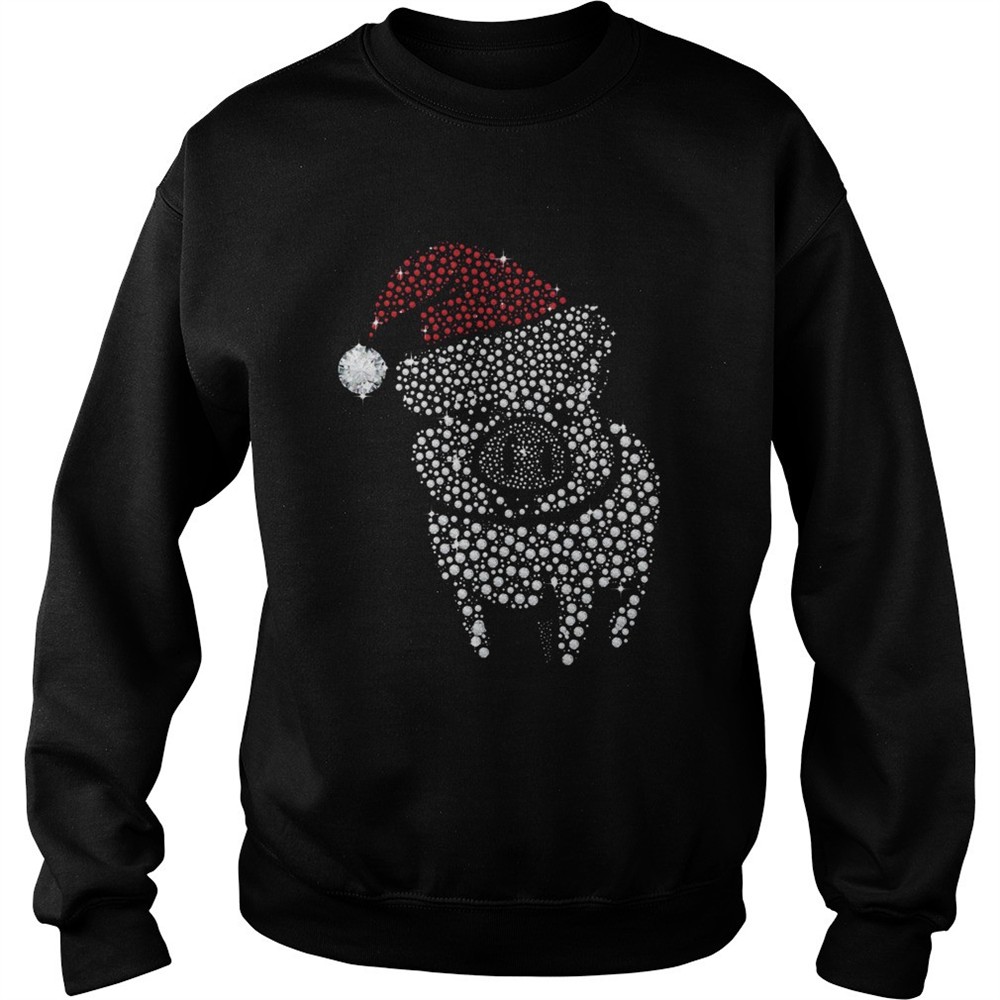 Pig Diamond Merry Christmas shirt