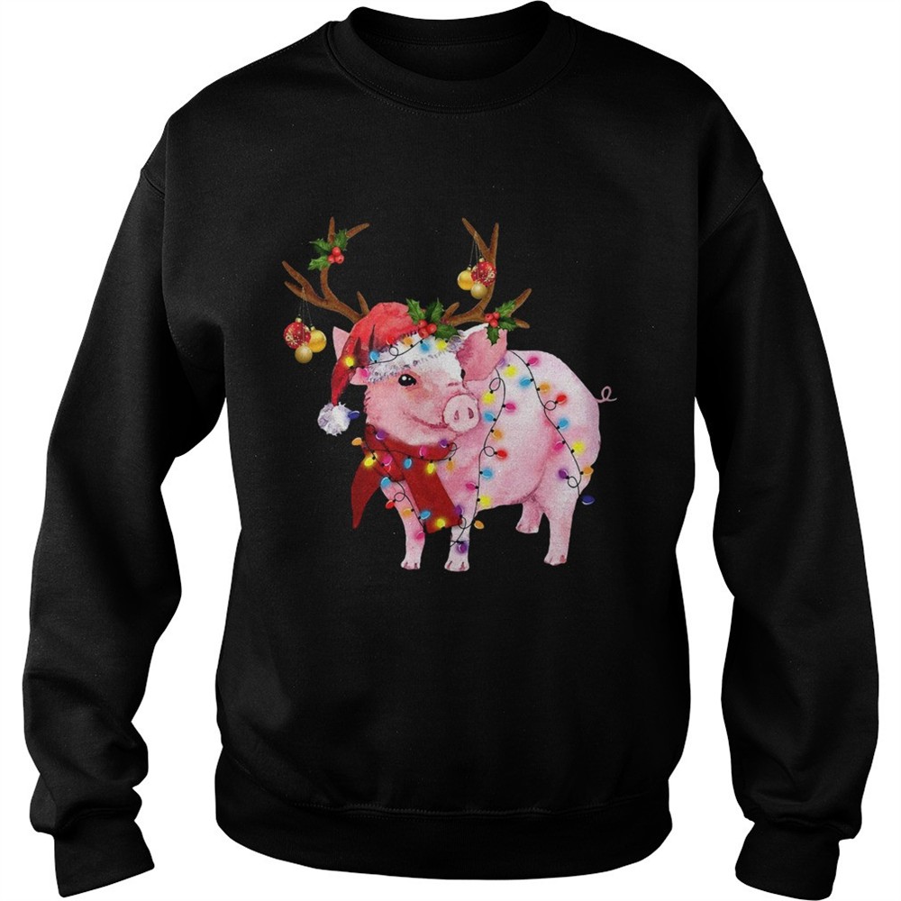Pig Gorgeous Reindeer shirt