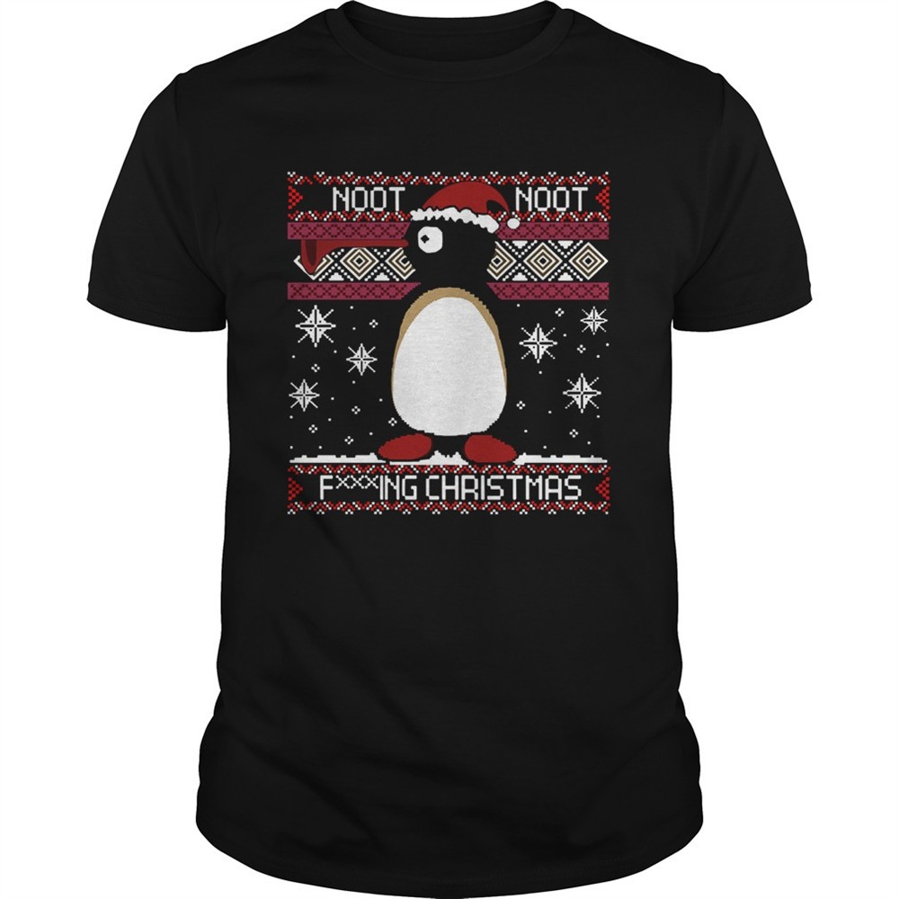 pingu-noot-noot-fucking-ugly-christmas-shirt-fa54hs92 Pingu Noot Noot fucking ugly Christmas shirt