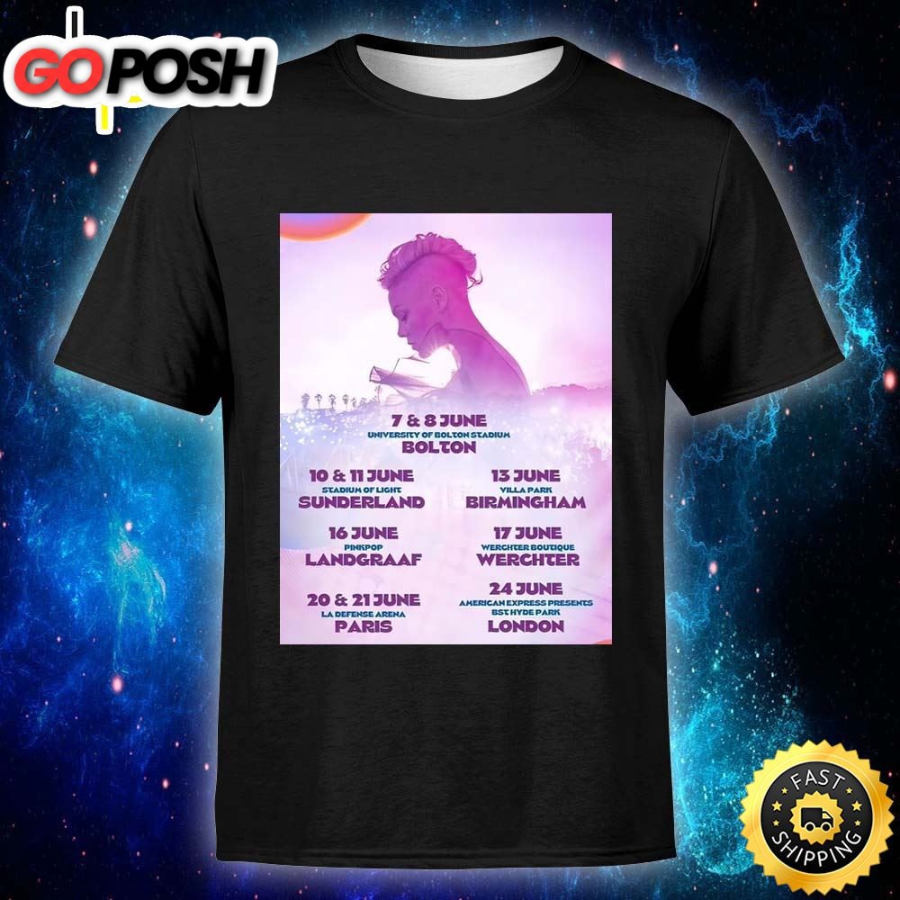 Pink Announces US Summer Carnival 2025 Stadium Tour Dates Unisex T-shirt