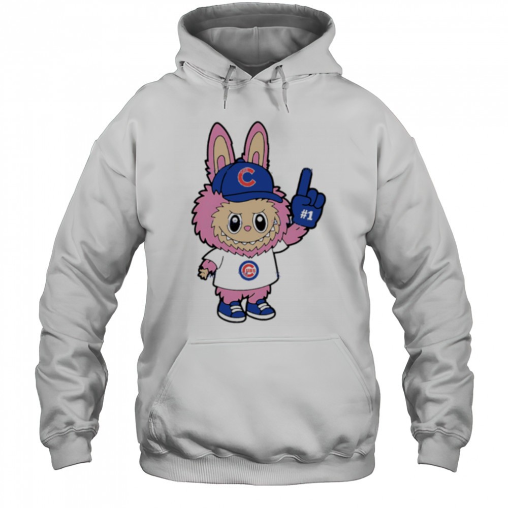 Pink Labubu Chicago Cubs Labubu MLB Baseball shirt