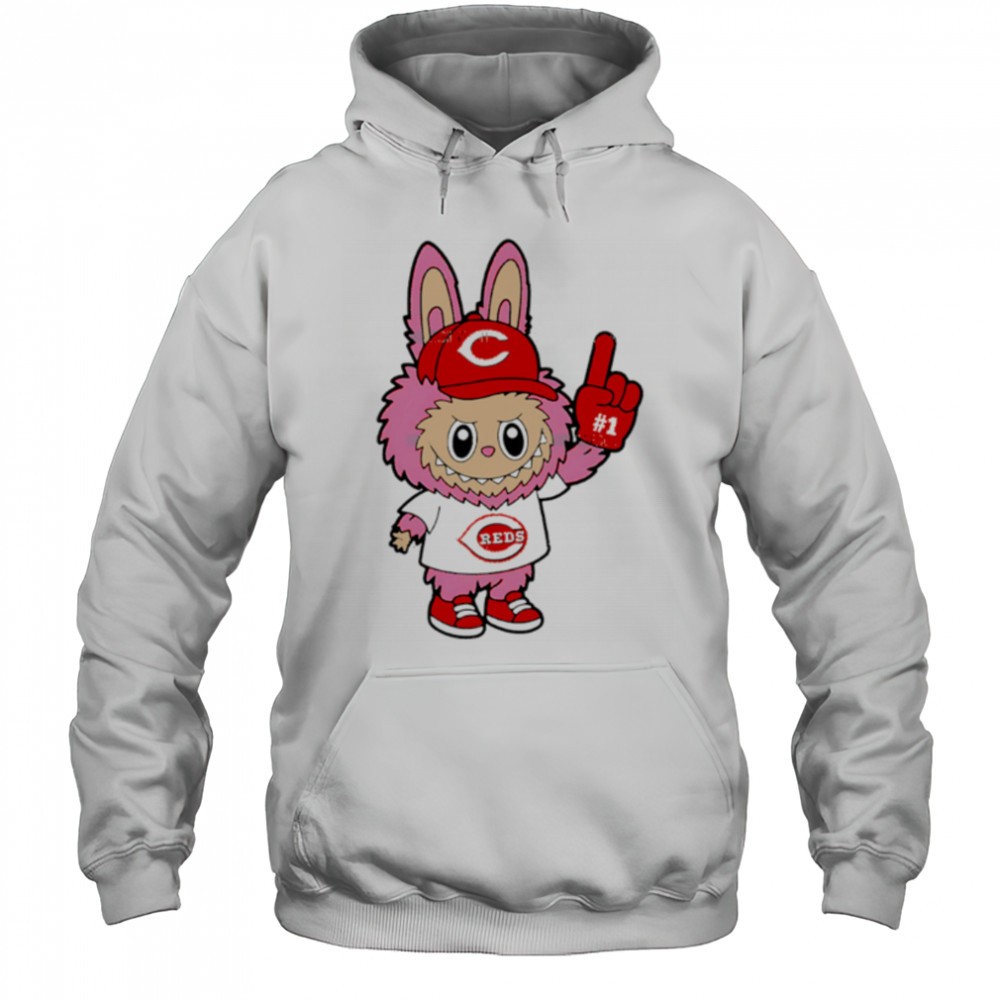 Pink Labubu Cincinnati Reds Labubu MLB Baseball shirt
