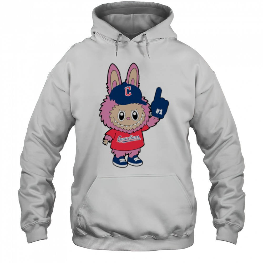 Pink Labubu Cleveland Guardians Labubu MLB Baseball shirt