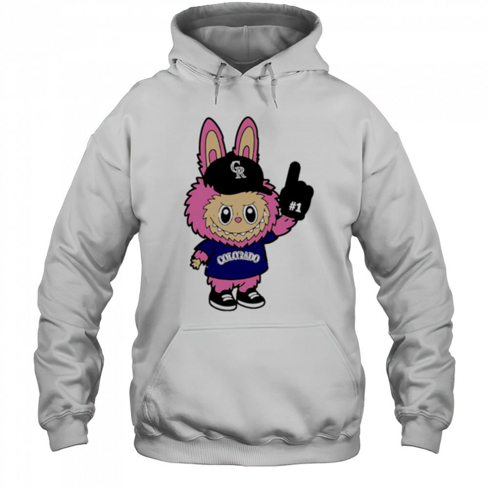 Pink Labubu Colorado Rockies Labubu MLB Baseball shirt