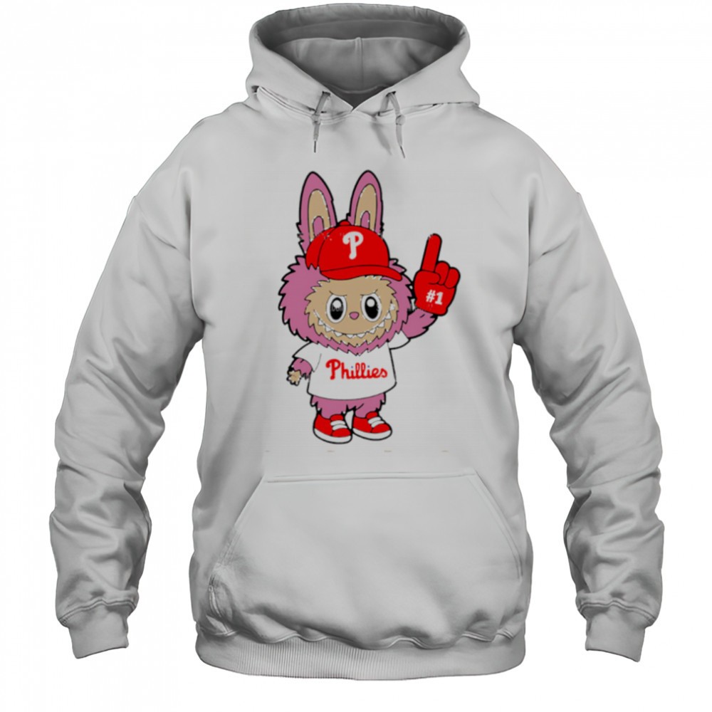 Pink Labubu Philadelphia Phillies Labubu MLB Baseball shirt