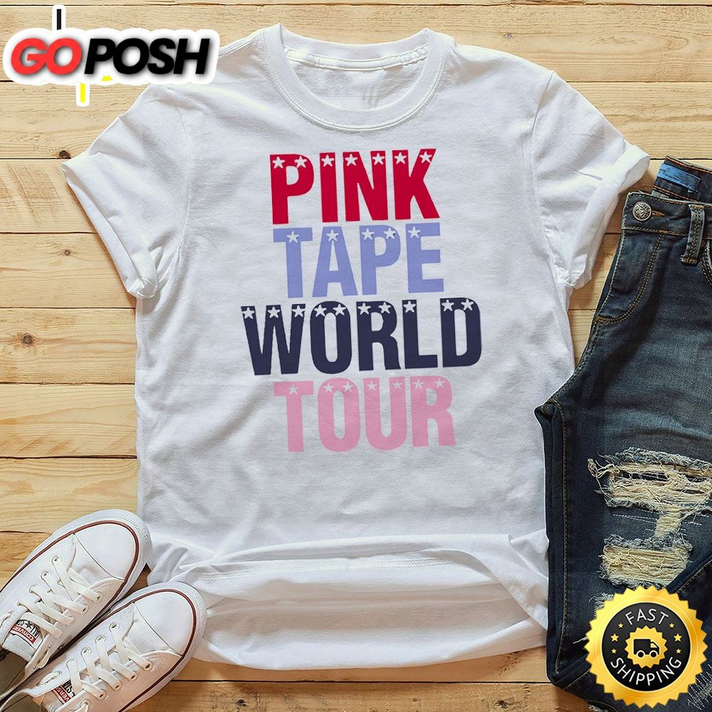 Pink Tape World Tour 2025 Unisex T-Shirt