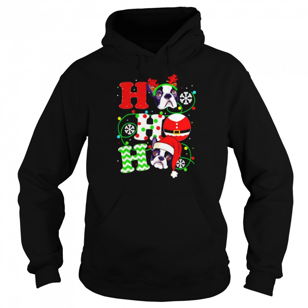 Pitbull Ho Ho Ho Christmas shirt
