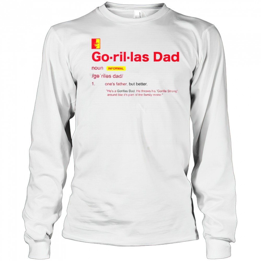 pittsburg-state-gorillas-dad-definition-t-shirt-0quvvhrq Pittsburg State Gorillas Dad Definition T-Shirt