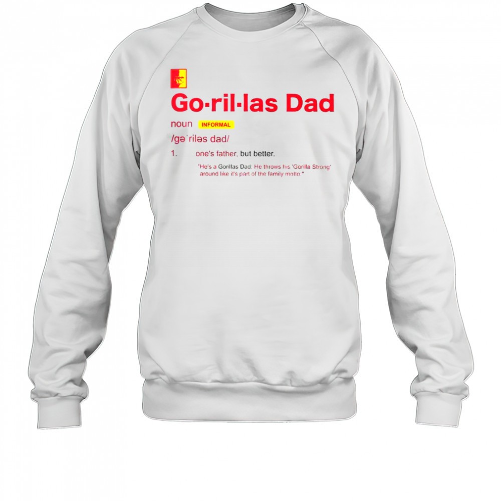 pittsburg-state-gorillas-dad-definition-t-shirt-0quvvhrq Pittsburg State Gorillas Dad Definition T-Shirt