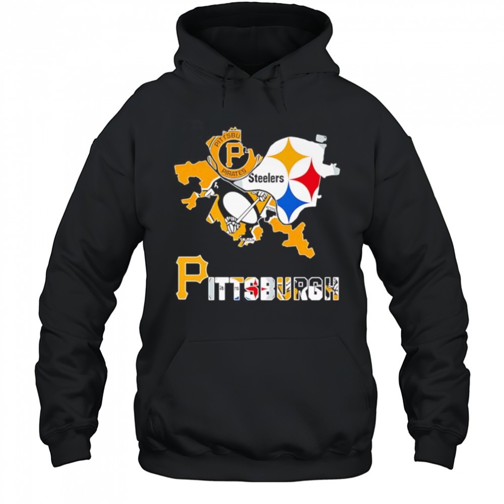Pittsburg State sports map shirt