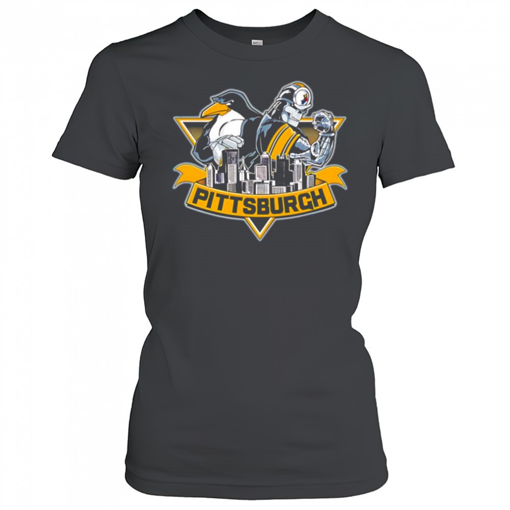 pittsburgh-hockey-and-football-mascot-shirt-7j8w7h2m Pittsburgh hockey and football mascot shirt