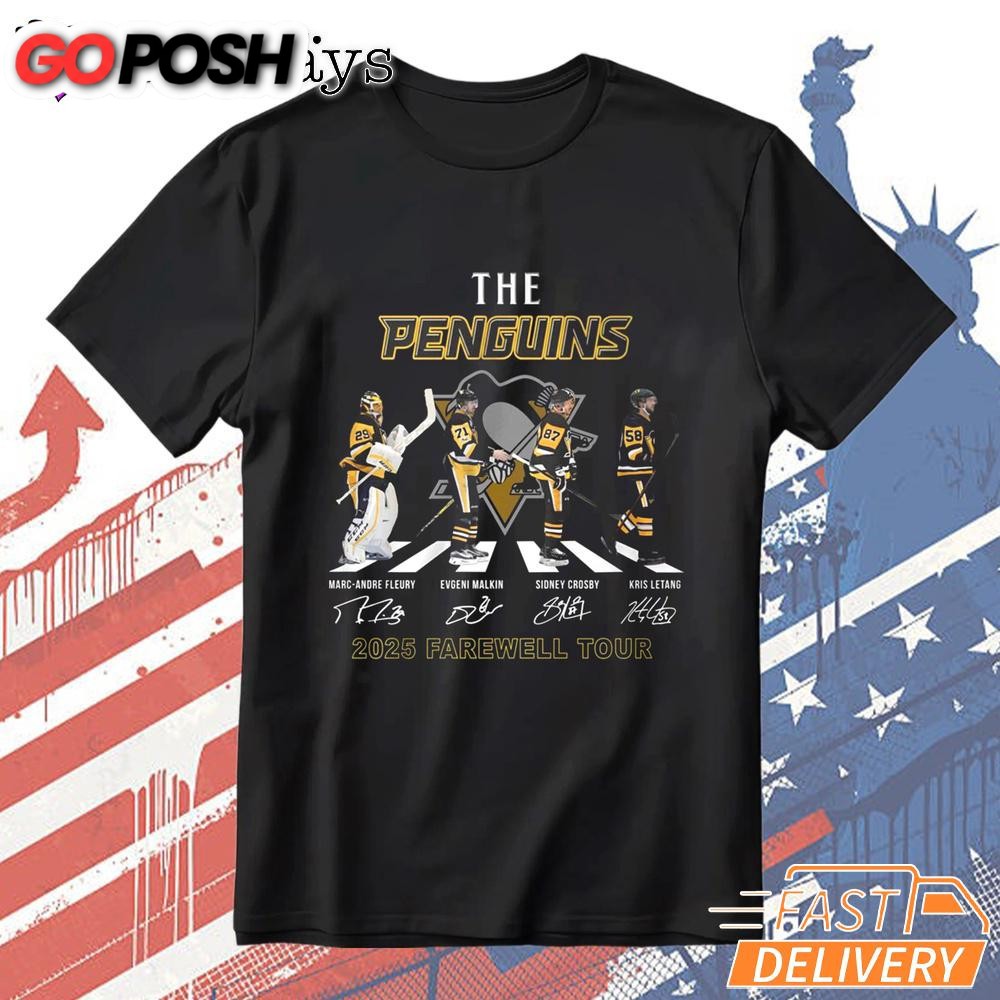 Pittsburgh Penguins 2025 Farewell Tour T-Shirt