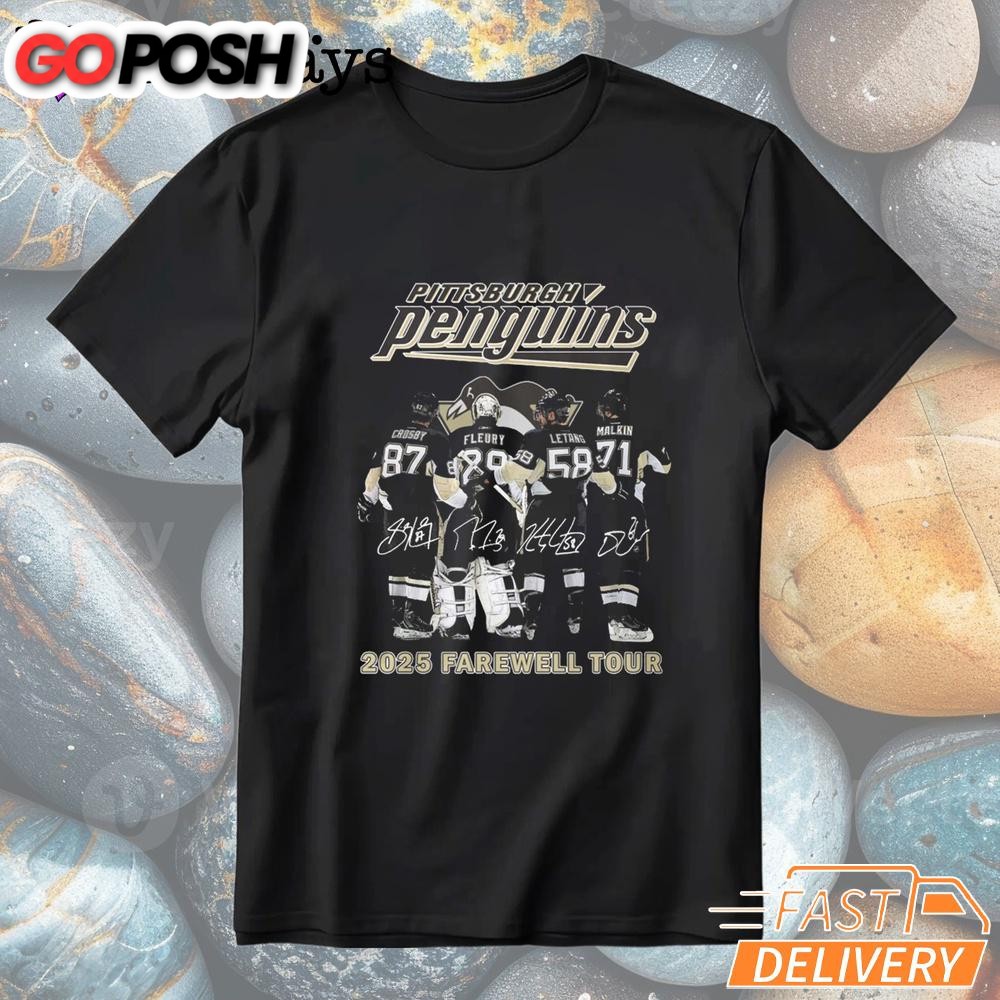 Pittsburgh Penguins 2025 Farewell Tour T-Shirt