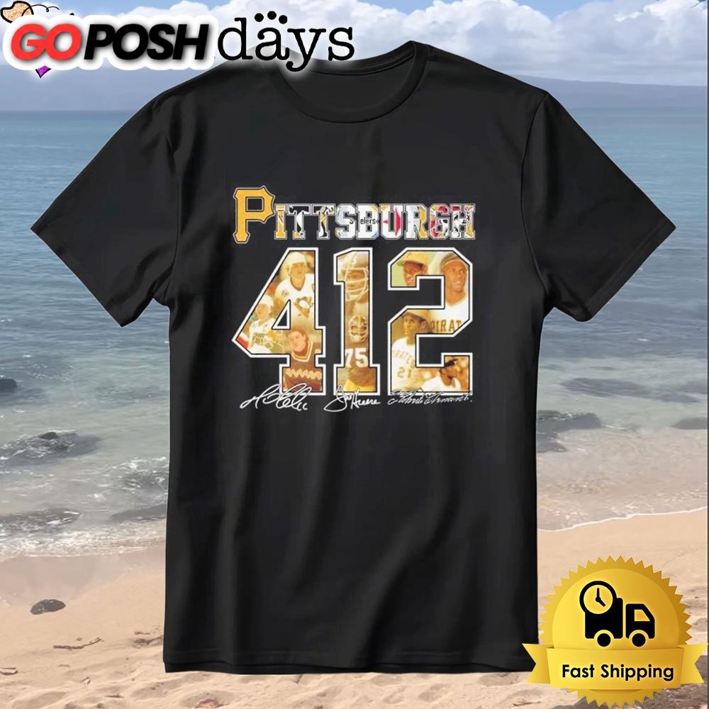 Pittsburgh Pirates 412 Legends Signatures T-Shirt