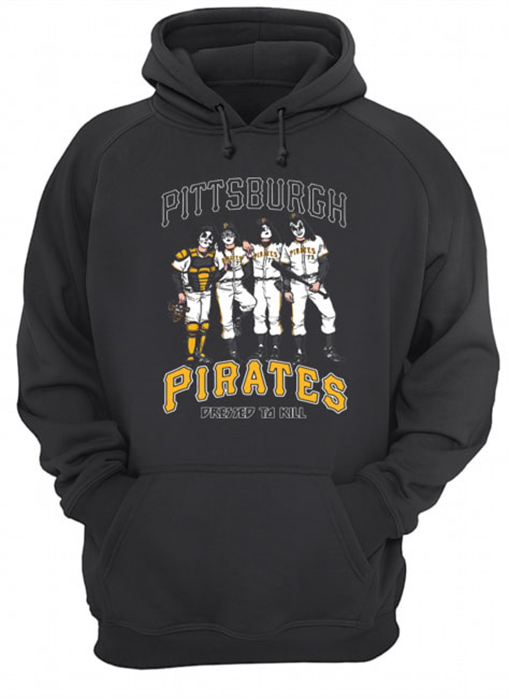 Pittsburgh Pirates Dressed to kill Kiss parody shirt