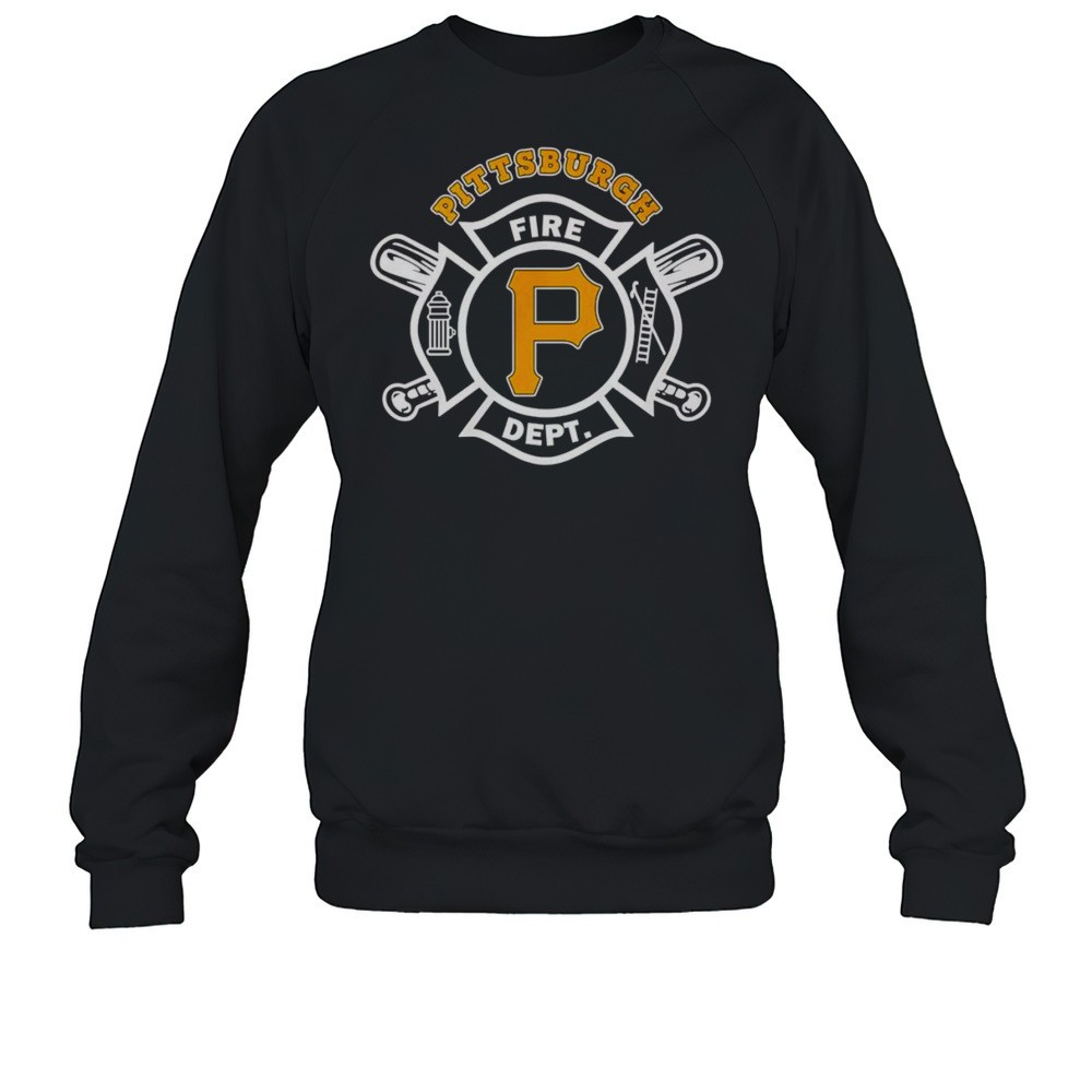 Pittsburgh Pirates Fire Dept Baseball Shirt