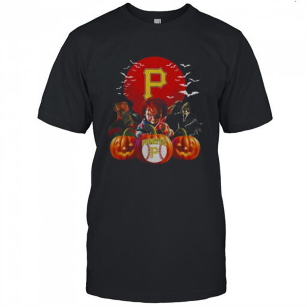 pittsburgh-pirates-mlb-horror-movie-halloween-t-shirt-h4dojxsx Pittsburgh Pirates MLB Horror Movie Halloween T-Shirt