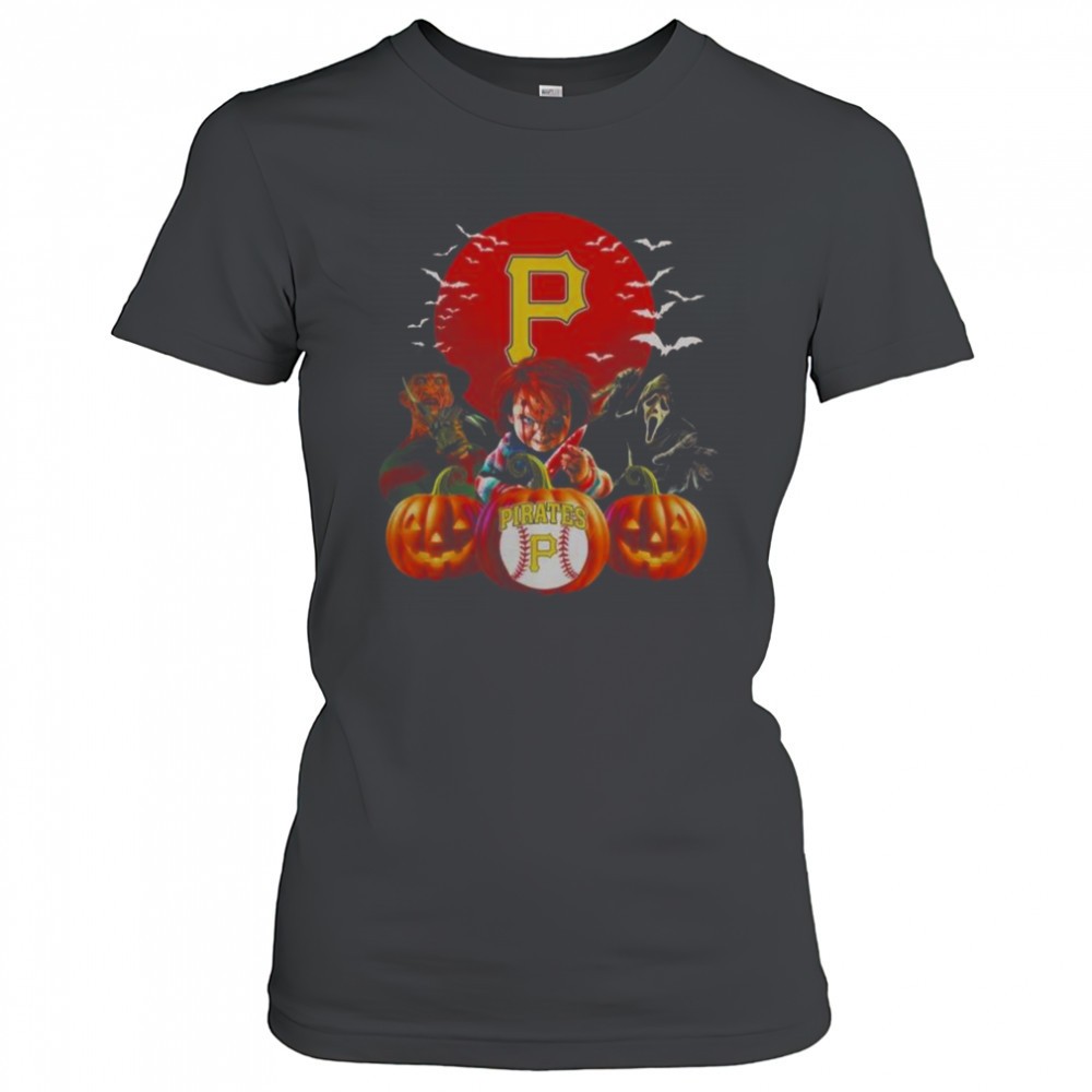 pittsburgh-pirates-mlb-horror-movie-halloween-t-shirt-h4dojxsx Pittsburgh Pirates MLB Horror Movie Halloween T-Shirt