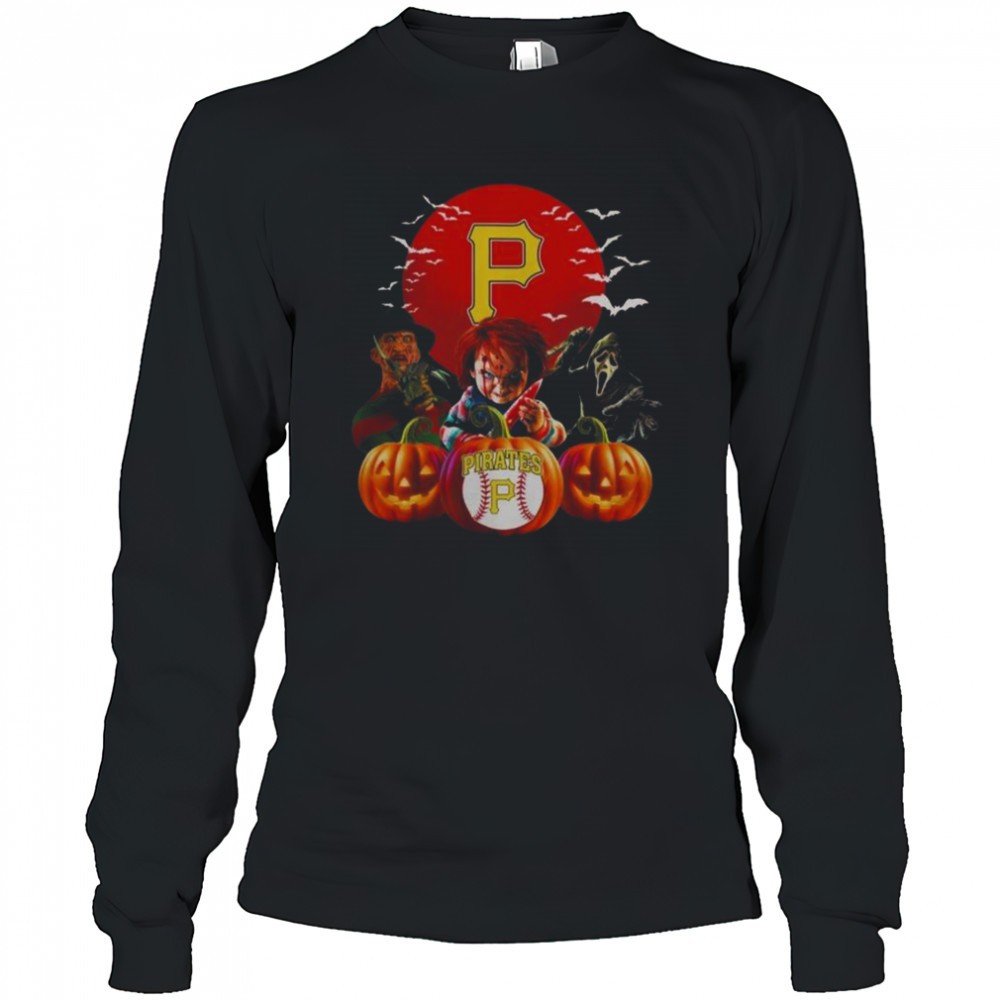 pittsburgh-pirates-mlb-horror-movie-halloween-t-shirt-h4dojxsx Pittsburgh Pirates MLB Horror Movie Halloween T-Shirt