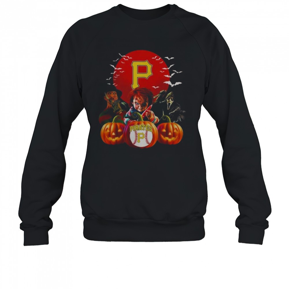 pittsburgh-pirates-mlb-horror-movie-halloween-t-shirt-h4dojxsx Pittsburgh Pirates MLB Horror Movie Halloween T-Shirt