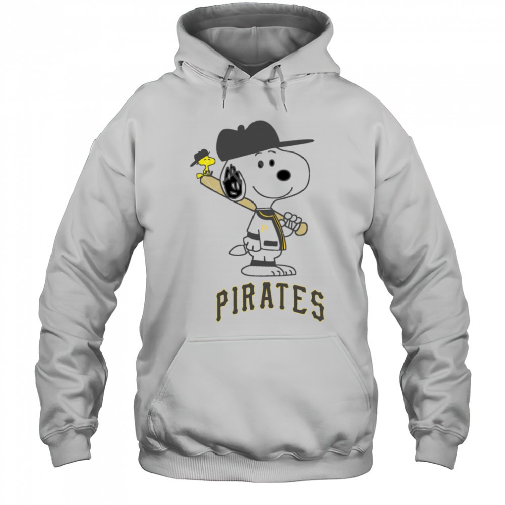 Pittsburgh Pirates Snoopy Baseball funny cartoon shirt