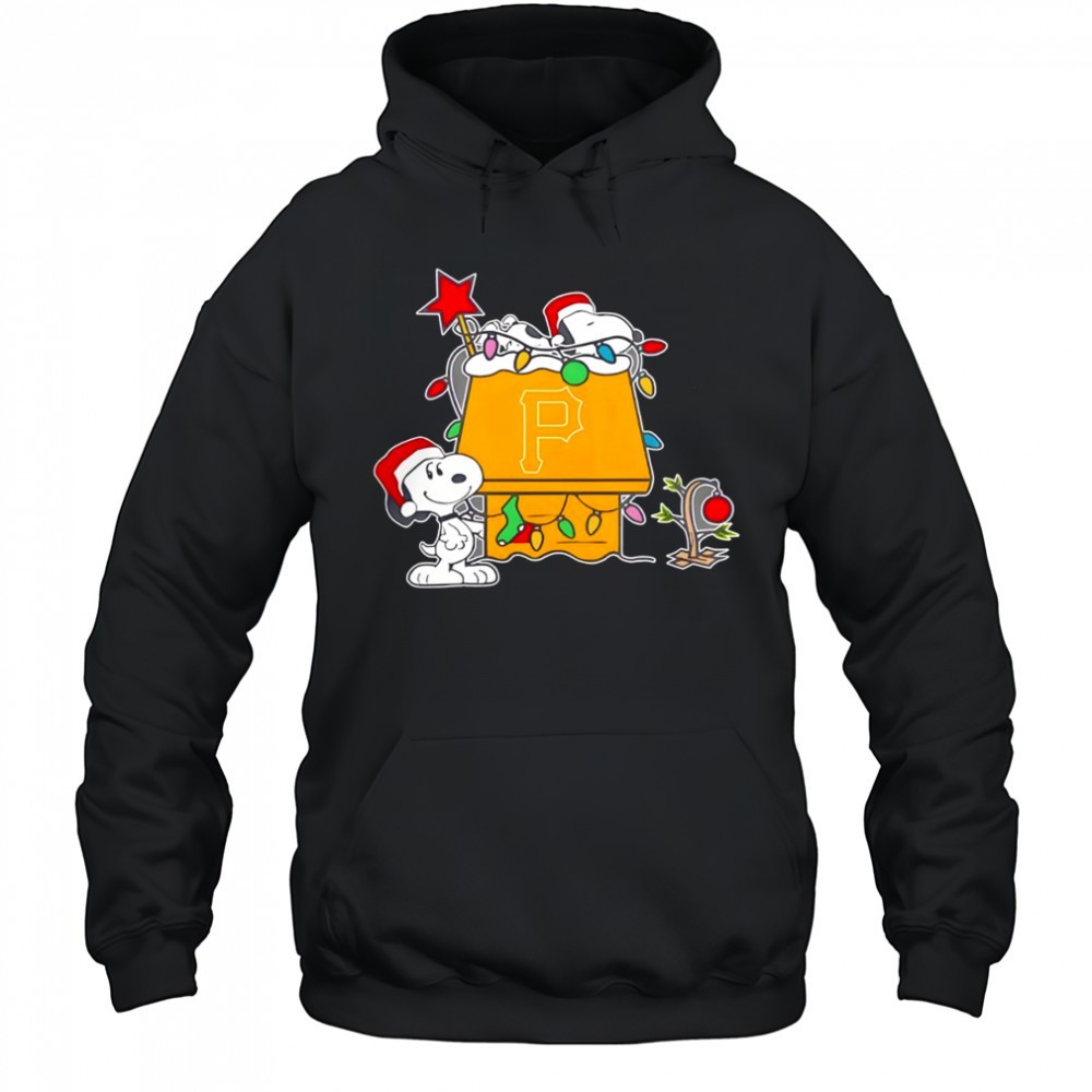 Pittsburgh Pirates Snoopy Christmas Holiday shirt