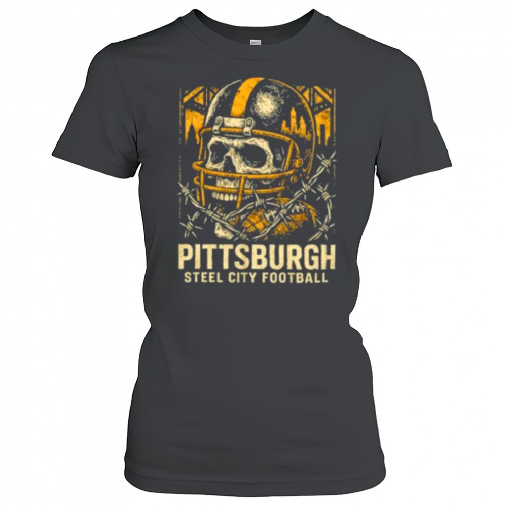 pittsburgh-steel-city-football-skull-crackin-helmet-shirt-ergwi0ys Pittsburgh Steel City Football skull crackin helmet Shirt
