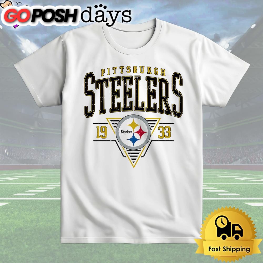 Pittsburgh Steelers 1933 Logo T Shirt