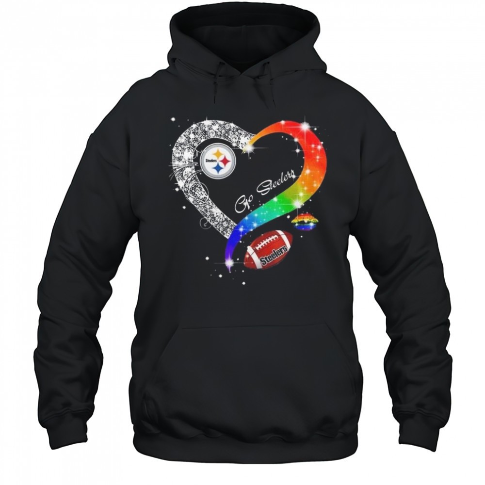 Pittsburgh Steelers 2025 LGBT Pride Day Go Steelers Vintage Shirt