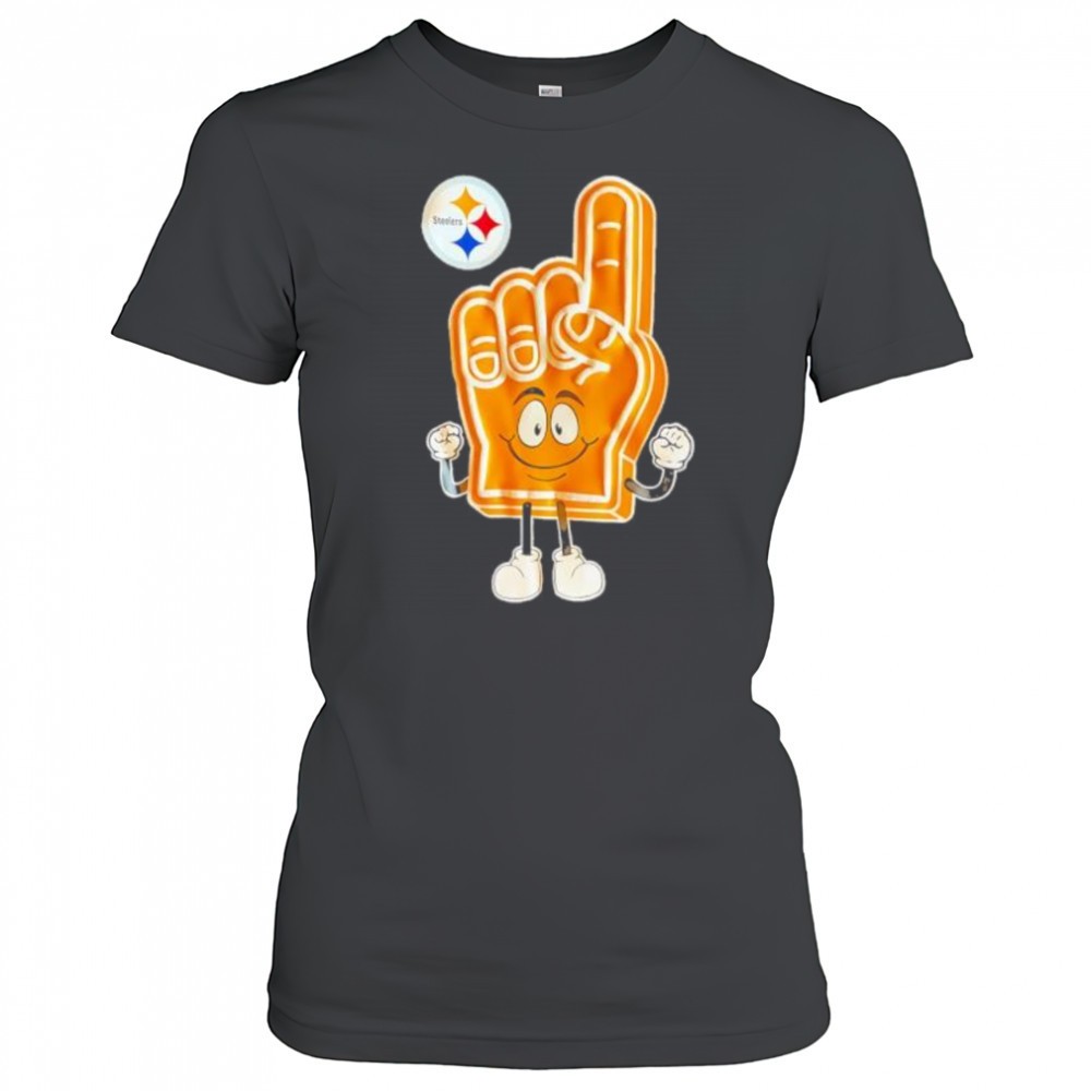 pittsburgh-steelers-foam-finger-onesie-shirt-61wlf3pd Pittsburgh Steelers Foam Finger Onesie shirt