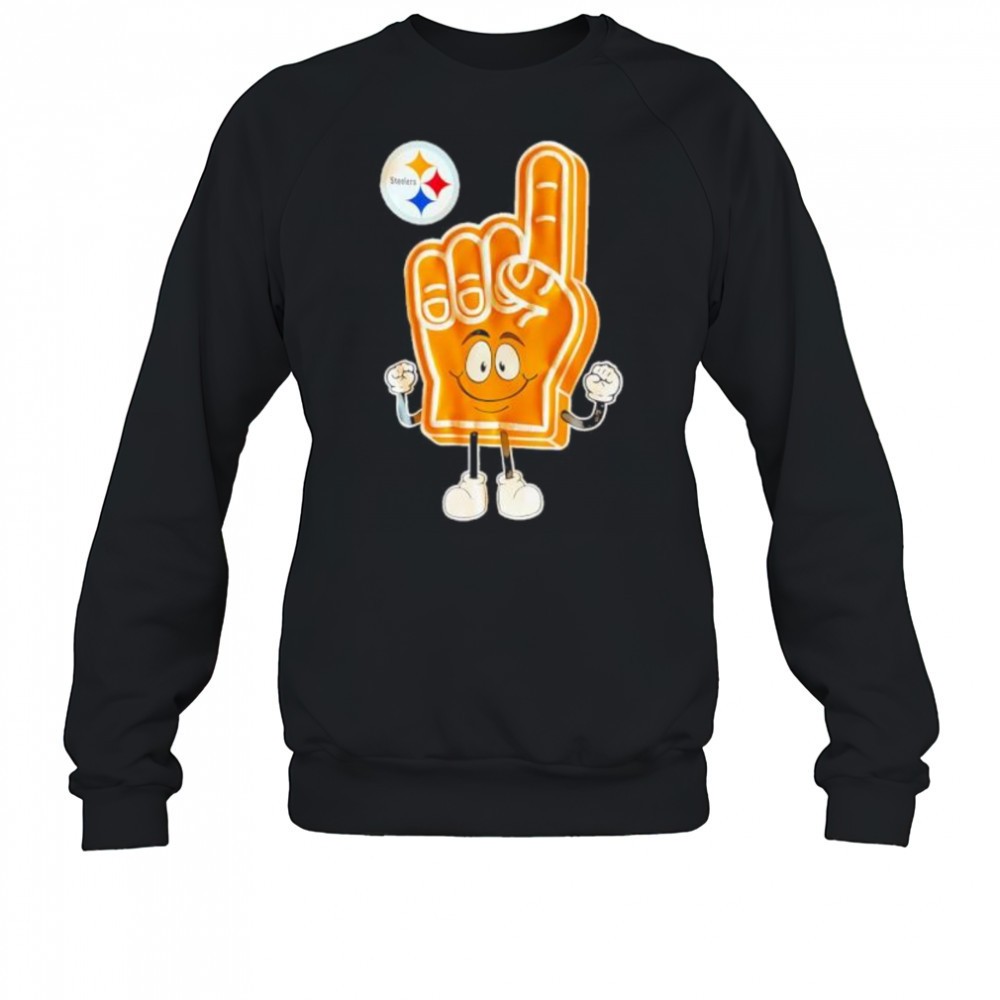 pittsburgh-steelers-foam-finger-onesie-shirt-61wlf3pd Pittsburgh Steelers Foam Finger Onesie shirt