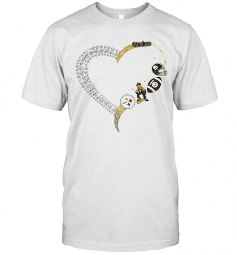 pittsburgh-steelers-football-logo-heart-t-shirt-v8zifbrs Pittsburgh Steelers Football Logo Heart T-Shirt