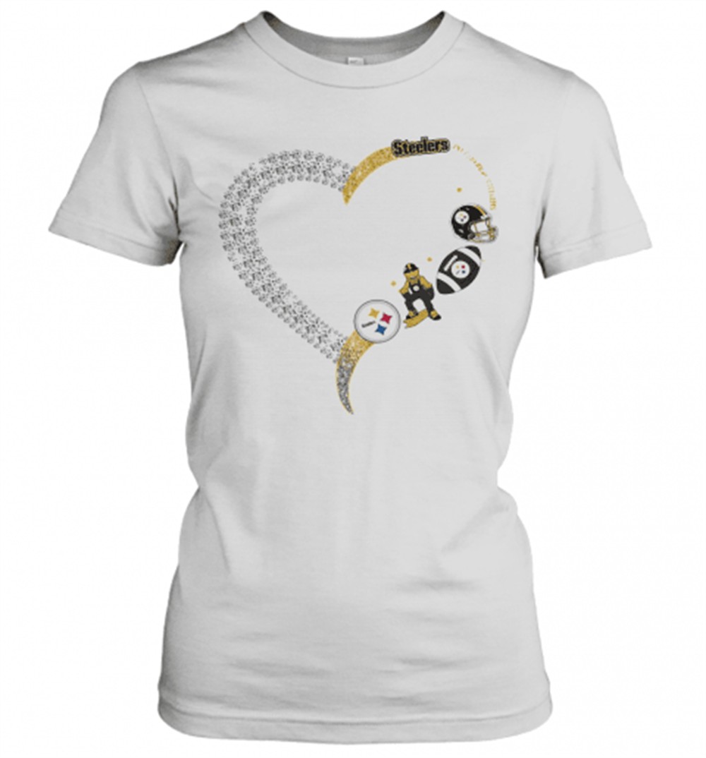 pittsburgh-steelers-football-logo-heart-t-shirt-v8zifbrs Pittsburgh Steelers Football Logo Heart T-Shirt