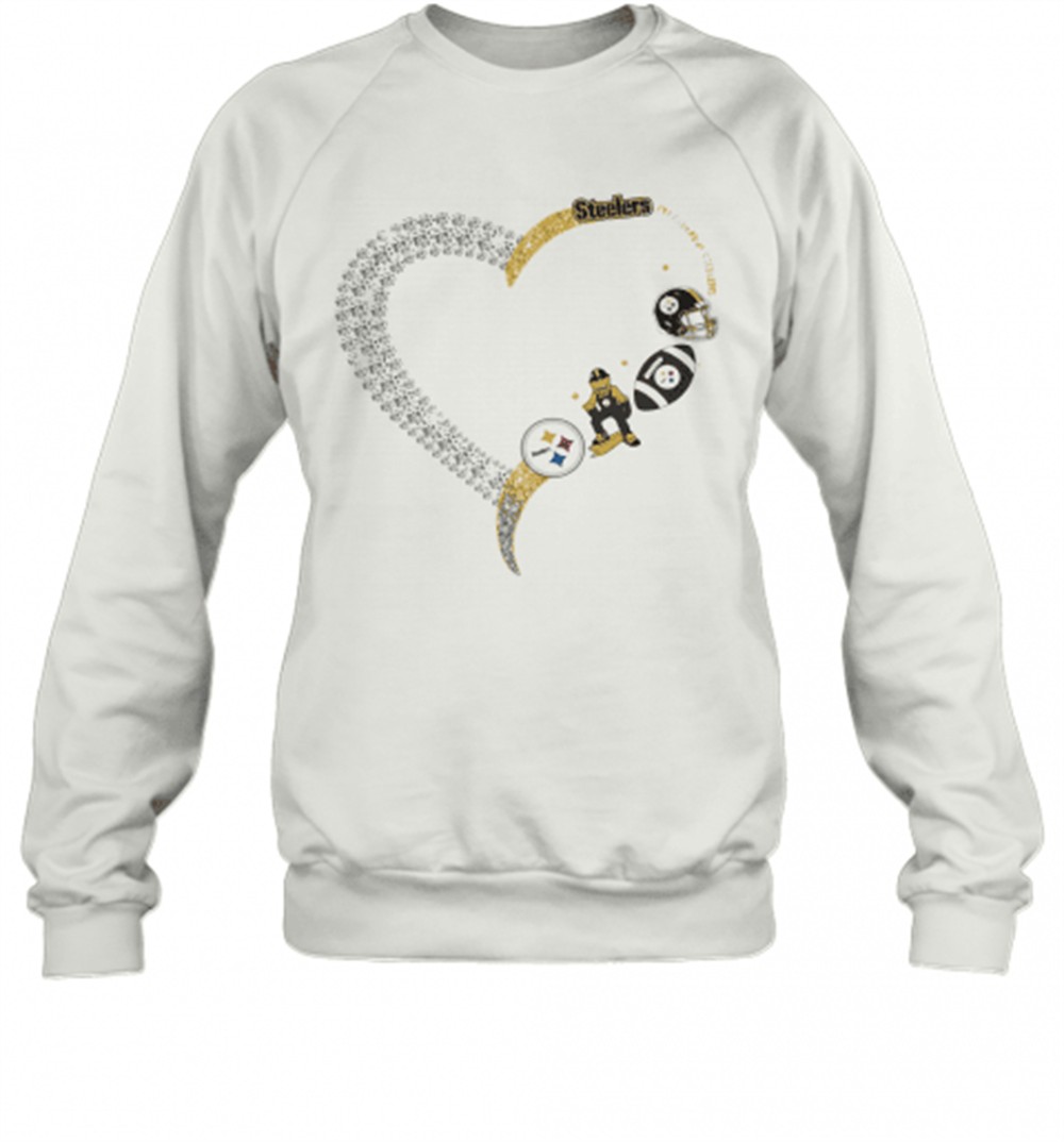 pittsburgh-steelers-football-logo-heart-t-shirt-v8zifbrs Pittsburgh Steelers Football Logo Heart T-Shirt