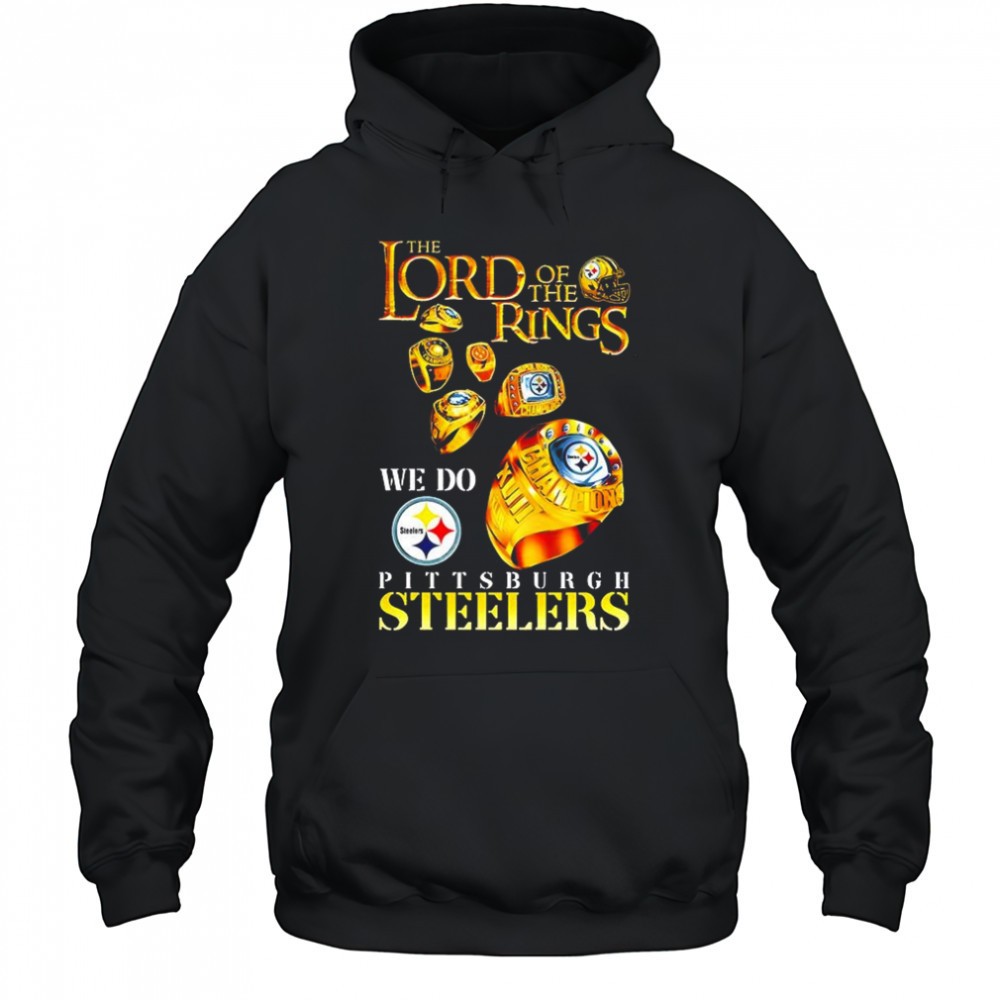Pittsburgh Steelers football The lord of the rings we do Championship ring shirt