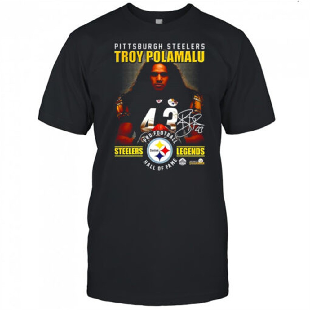 pittsburgh-steelers-football-troy-polamalu-hall-of-fame-signature-shirt-fvoeei32 Pittsburgh Steelers football Troy Polamalu Hall of fame signature shirt
