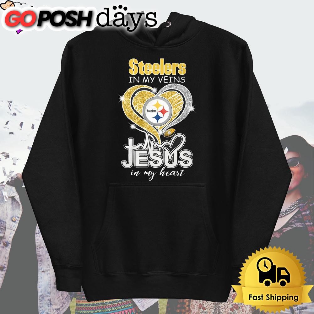 pittsburgh-steelers-in-my-veins-jesus-in-my-heart-t-shirt-bjp8euka Pittsburgh Steelers In My Veins Jesus In My Heart T Shirt