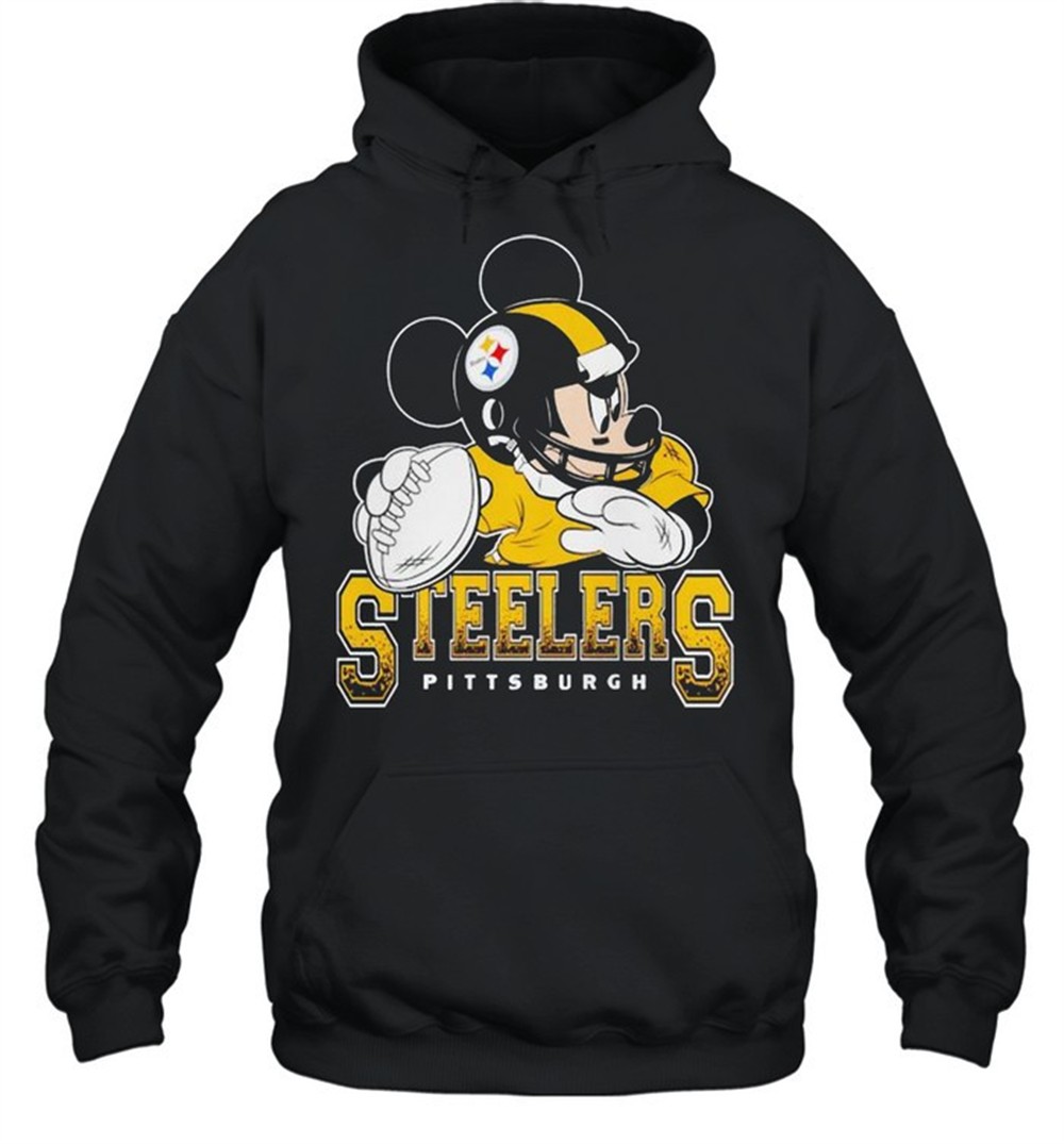Pittsburgh Steelers Junk Food Disney Mickey shirt