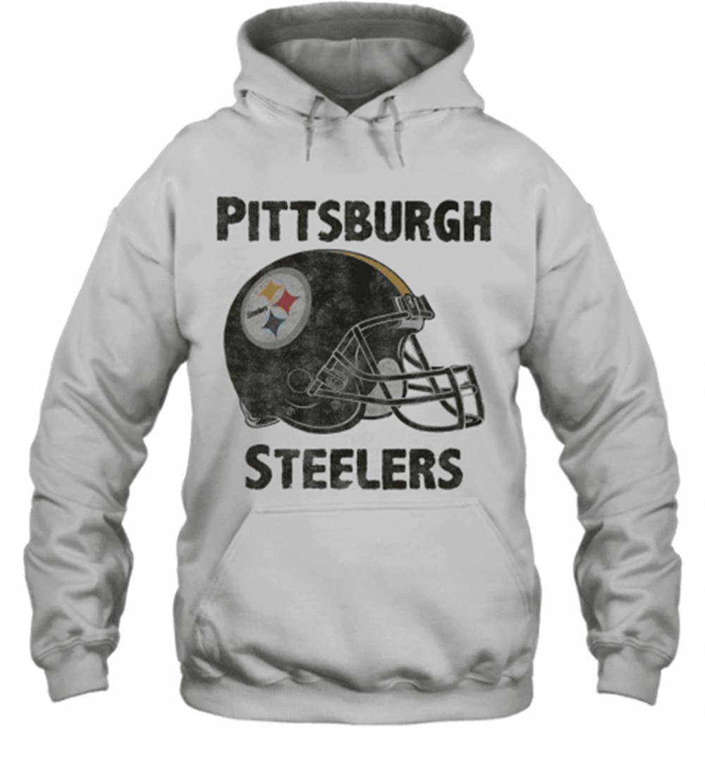 Pittsburgh Steelers Logo Helmet T-Shirt
