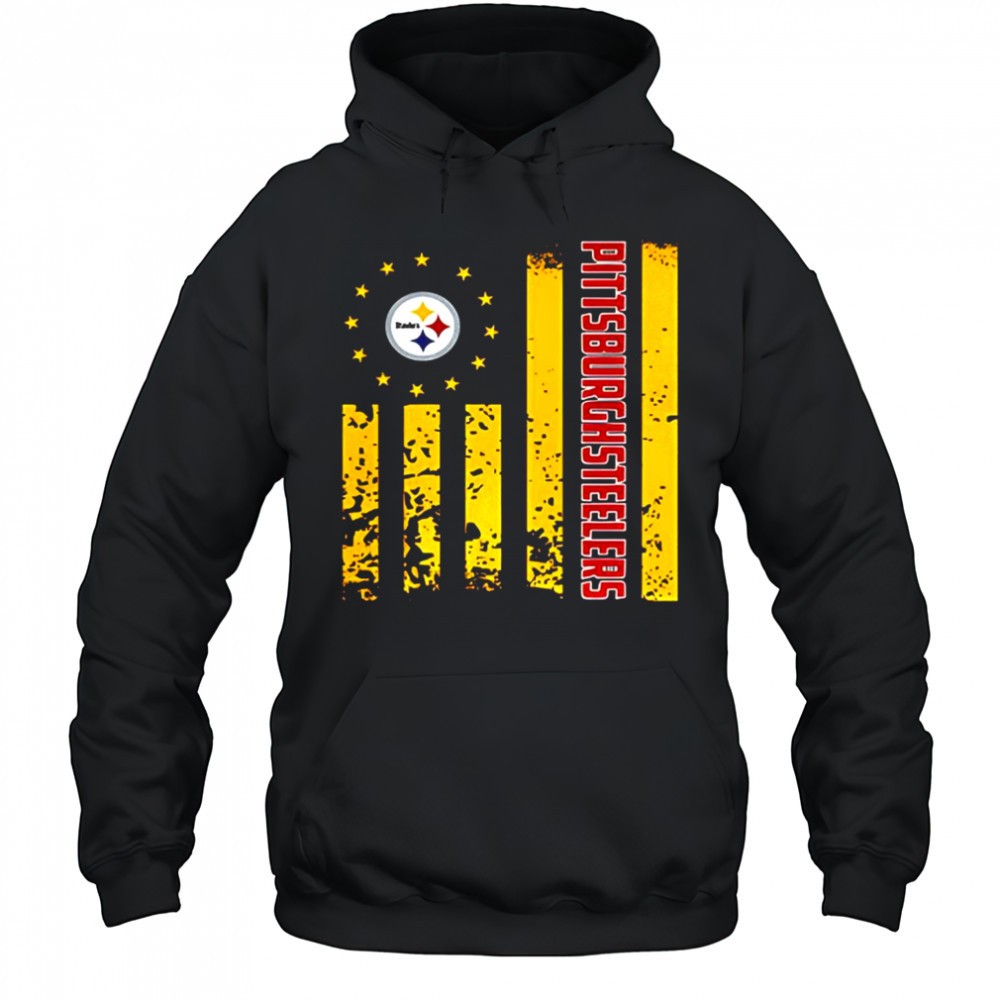 Pittsburgh Steelers NFL American flag shirt